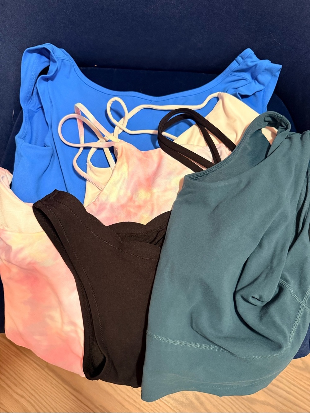 SHEIN 6 bra lot - all fit like size large